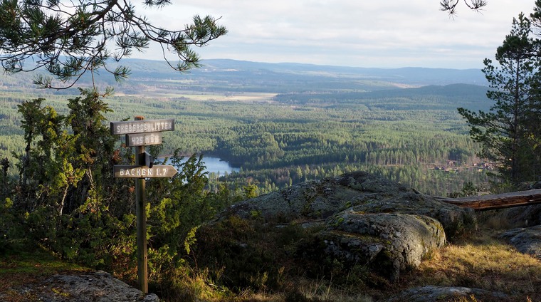 Utsikt från Skebergsklitten.